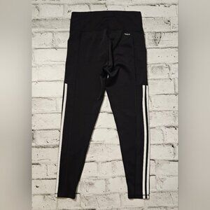 Adidas Women's Two Stripped Black Legging